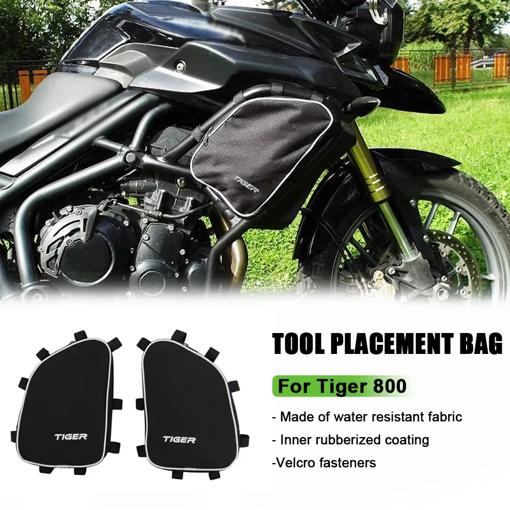 NEW Motorcycle For TIGER 800 TIGER800 Tiger 800 Tiger800 Frame Crash Bar Waterproof Tool Repair Bag Accessorie
NEW Motorcycle For TIGER 800 TIGER800 Tiger 800 Tiger800 Frame Crash Bar Waterproof Tool Repair Bag Accessorie