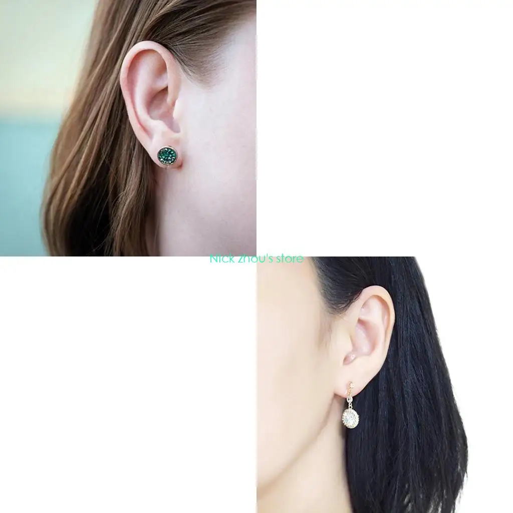 E15E 50x Comfortable Pierced Look Invisible Clip On Earring Converters Findings Components Earrings Converters for Women Girl
E15E 50x Comfortable Pierced Look Invisible Clip On Earring Converters Findings Components Earrings Converters for Women Girl