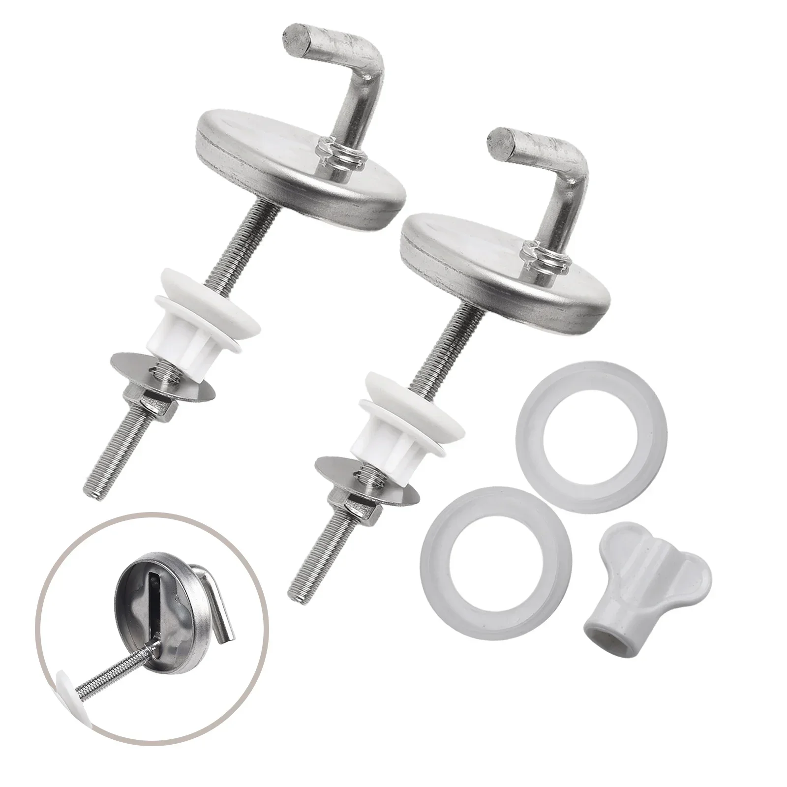 Application Stainless Steel No Noise Toilet Seat Hinge Application Super Soft And Noise Free Closing Mechanism
Application Stainless Steel No Noise Toilet Seat Hinge Application Super Soft And Noise Free Closing Mechanism