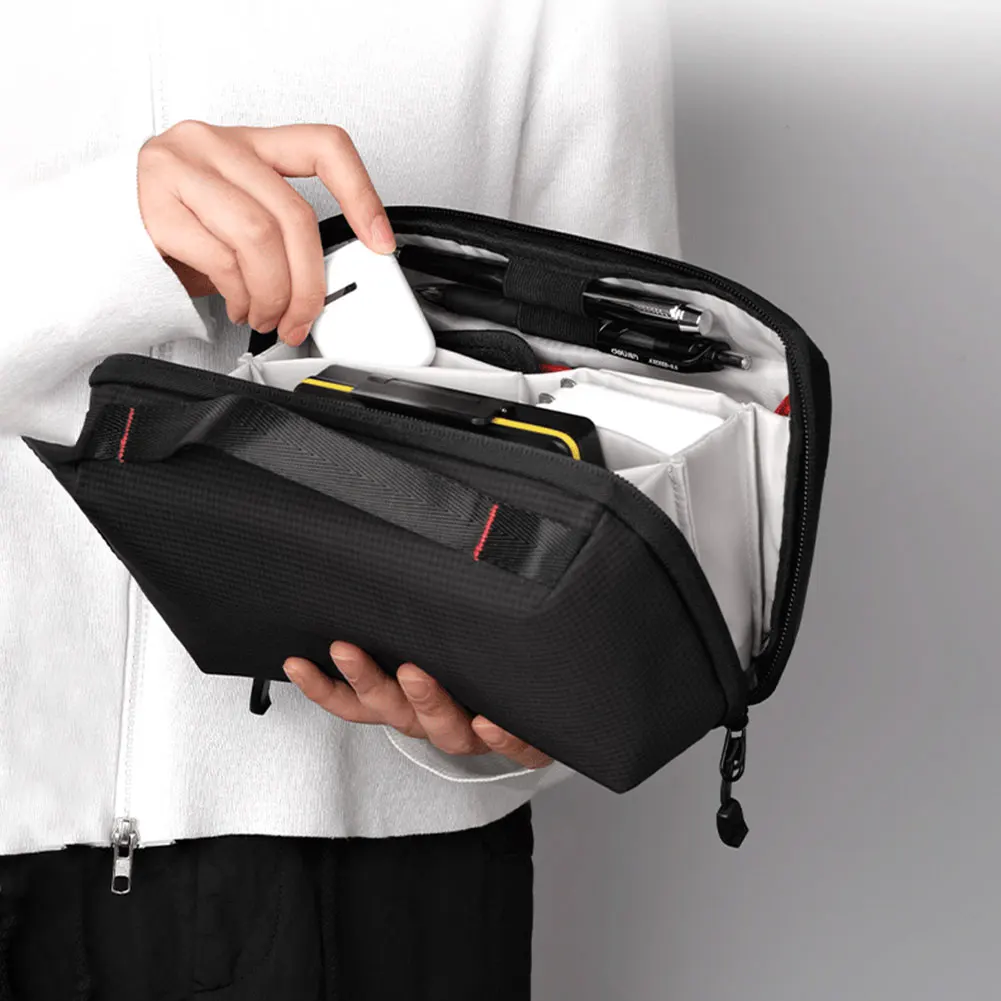 Electronic Organizer Travel Case Water Resistant Portable Tech Pouch Travel Cable Organizer Pouch for Cables Chargers Power Bank
Electronic Organizer Travel Case Water Resistant Portable Tech Pouch Travel Cable Organizer Pouch for Cables Chargers Power Bank