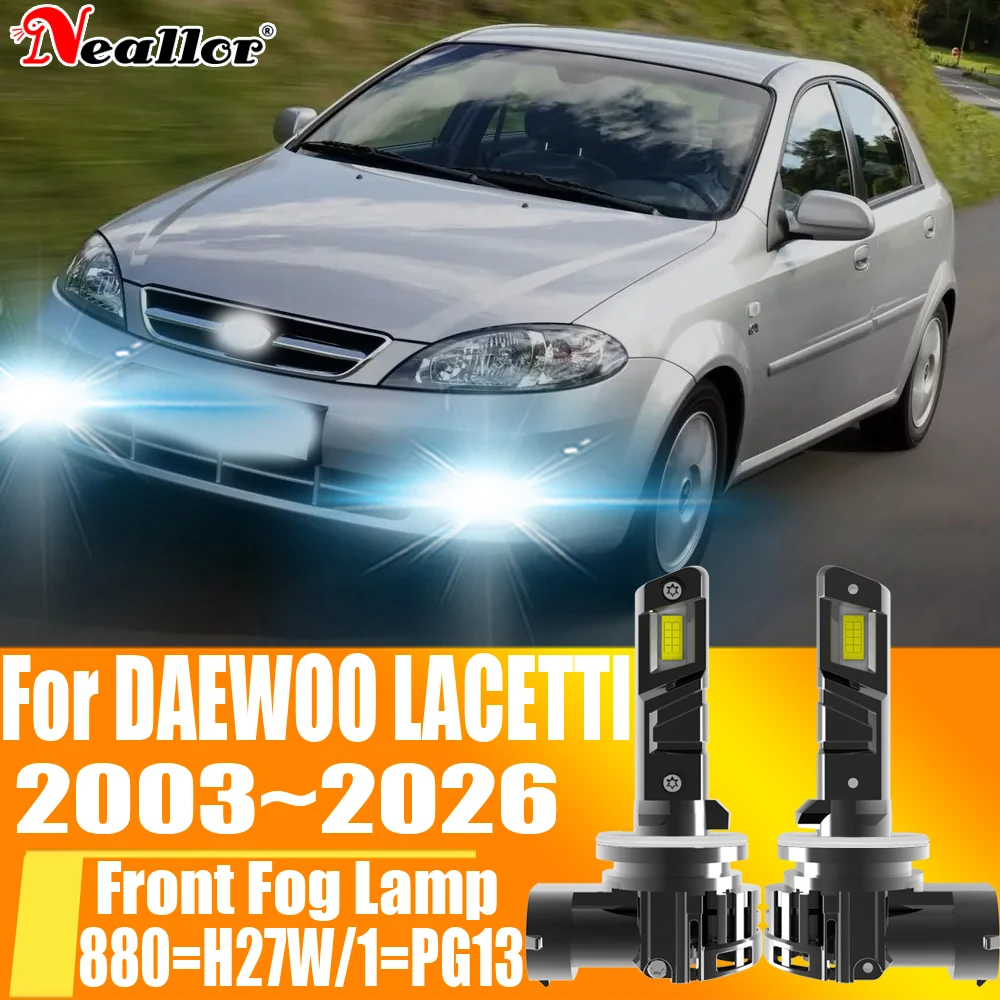 2pcs H27W/1 880 H27 PG13 Led Moto Fog Lamp Canbus Light DRL White Headlight Car Turbo Diode Bulb For DAEWOO LACETTI 2003~2026
2pcs H27W/1 880 H27 PG13 Led Moto Fog Lamp Canbus Light DRL White Headlight Car Turbo Diode Bulb For DAEWOO LACETTI 2003~2026