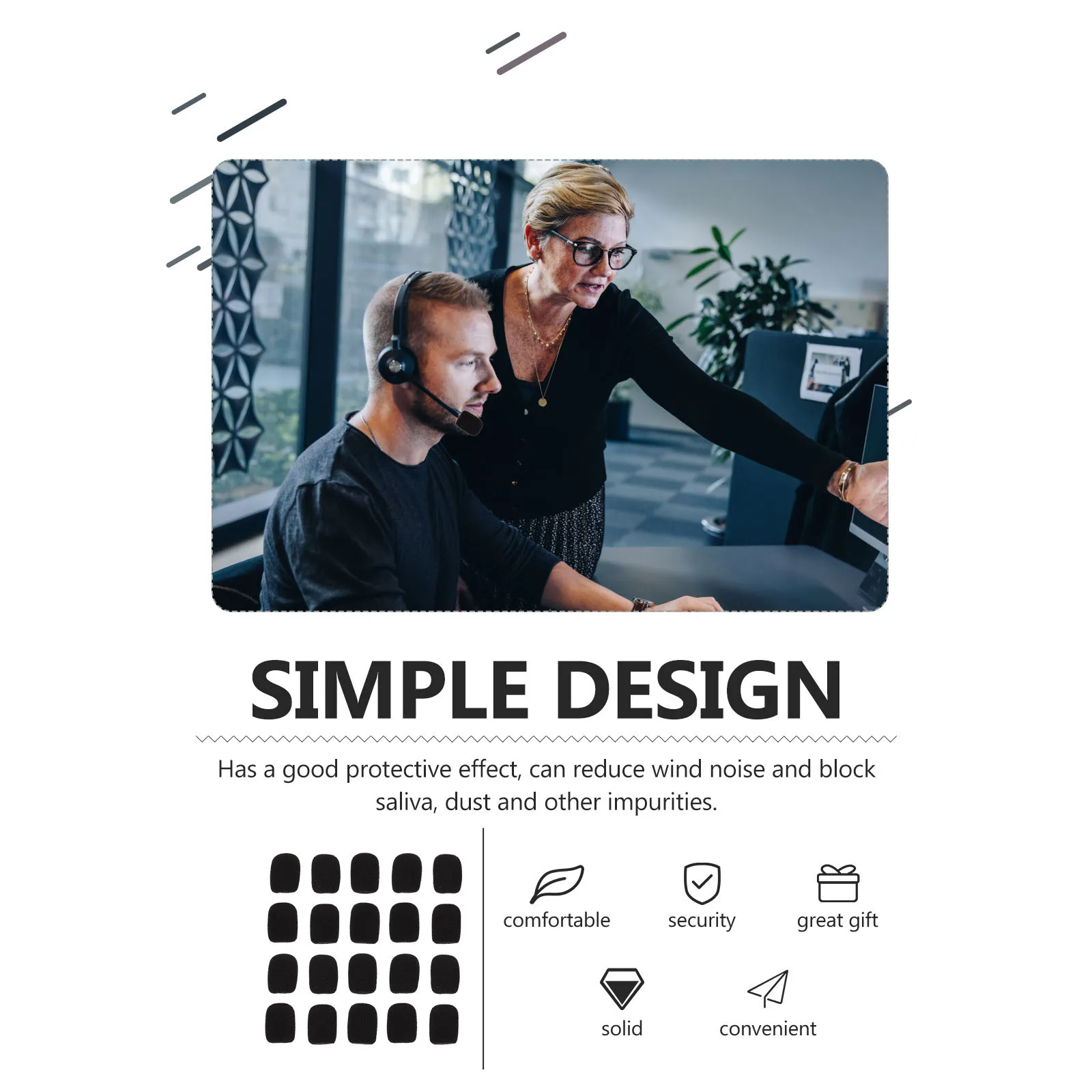 20Pcs Microphone Sponge Covers Practical Mic Supply Replace Old Broken Cover Multiple Jobs Once Covers for Lapel Mic
20Pcs Microphone Sponge Covers Practical Mic Supply Replace Old Broken Cover Multiple Jobs Once Covers for Lapel Mic