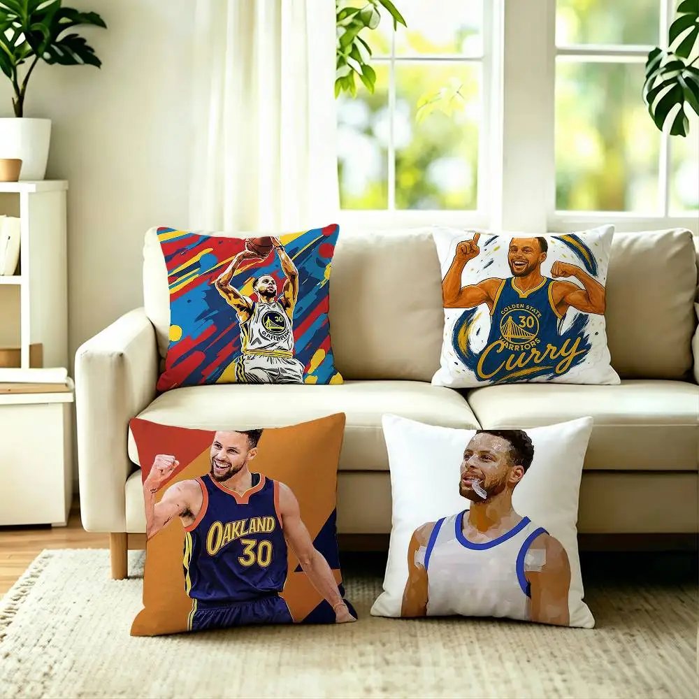Basketball Superstar Stephen Curry Pillow Case Square Double-Sided Sofa Cushion Cover Bedroom Bedside Pillow
Basketball Superstar Stephen Curry Pillow Case Square Double-Sided Sofa Cushion Cover Bedroom Bedside Pillow
