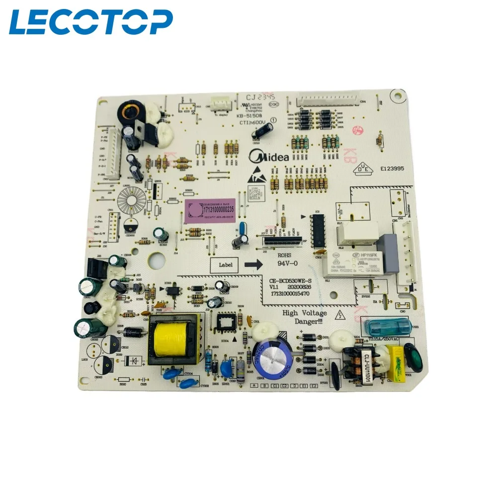 New CE-BCD530WE-S 17131000000235 Control Board For Midea Refrigerator Circuit PCB Fridge Motherboard Freezer Spare Parts
New CE-BCD530WE-S 17131000000235 Control Board For Midea Refrigerator Circuit PCB Fridge Motherboard Freezer Spare Parts