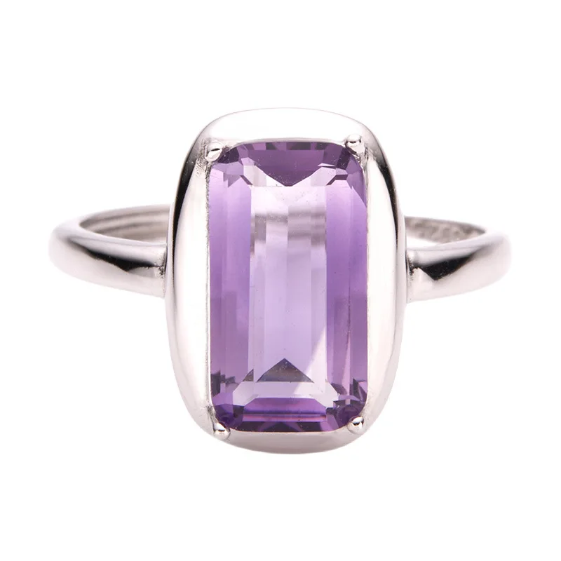 AAA 7x14mm Natural Brazilian Amethyst Ring, 925 Sterling Silver 18K Gold plated Spessartite Ring, Gift for Her, Anniversary Gift
AAA 7x14mm Natural Brazilian Amethyst Ring, 925 Sterling Silver 18K Gold plated Spessartite Ring, Gift for Her, Anniversary Gift