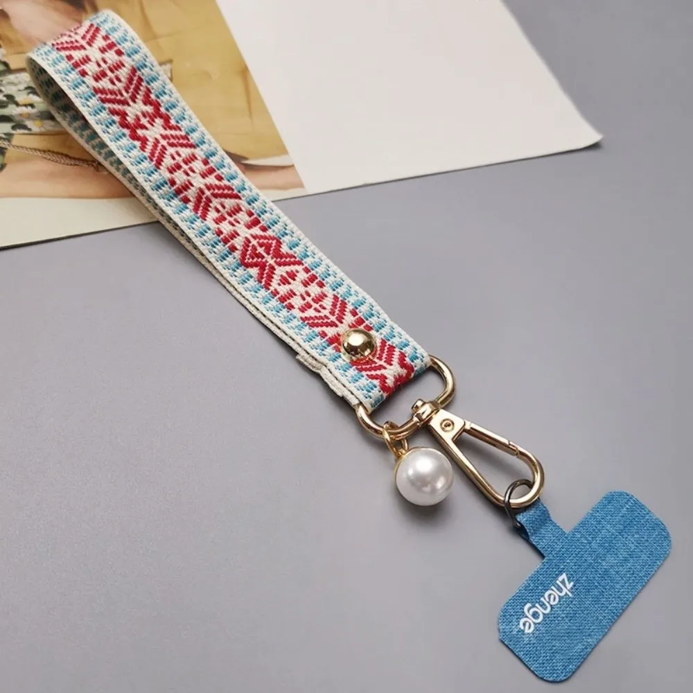 Retro Patterned Mobile Phone Strap Pendant Anti Loss Cell Phone Chain Short Pearl Mobile Phone Lanyard New Year Gift
Retro Patterned Mobile Phone Strap Pendant Anti Loss Cell Phone Chain Short Pearl Mobile Phone Lanyard New Year Gift