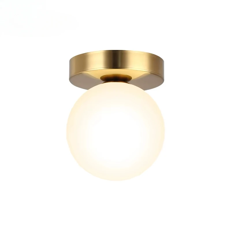 Nordic Simple Modern Round Glass Ball Ceiling Lamp Living Room Lighting Hallway Bedroom Led
Nordic Simple Modern Round Glass Ball Ceiling Lamp Living Room Lighting Hallway Bedroom Led