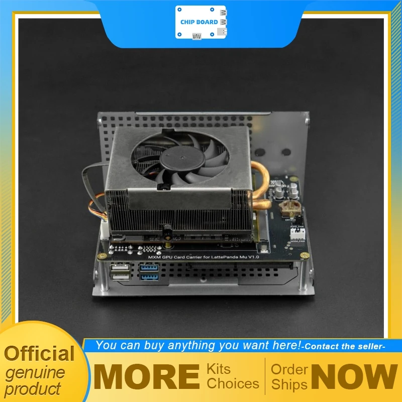 DFRobot LattePanda Mu AI Kit, MXM RTX3060 GPU Expansion Board, 6-Channel 4K Output Support
DFRobot LattePanda Mu AI Kit, MXM RTX3060 GPU Expansion Board, 6-Channel 4K Output Support