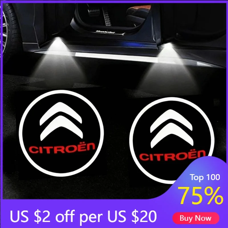 Светодиодная подсветка логотипа на дверь автомобиля 2026 года для Citroen C3 C4 C5 X7 II Aircross 2011-2017 C2
Светодиодная подсветка логотипа на дверь автомобиля 2026 года для Citroen C3 C4 C5 X7 II Aircross 2011-2017 C2