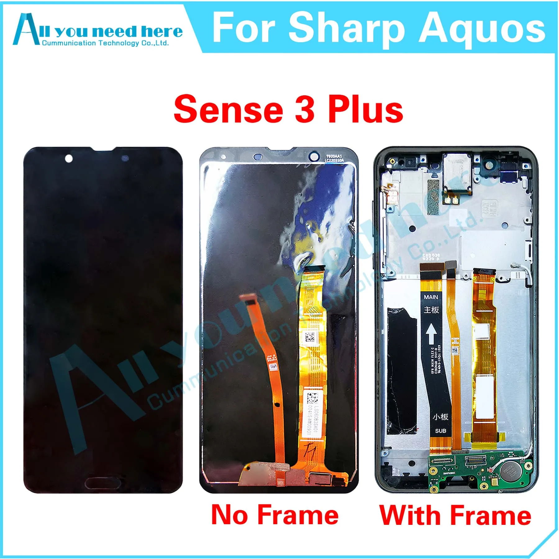 100% Test For Sharp Aquos Sense 3 Plus LCD Display Touch Screen Digitizer Assembly For Sense3Plus Repair Parts Replacement
100% Test For Sharp Aquos Sense 3 Plus LCD Display Touch Screen Digitizer Assembly For Sense3Plus Repair Parts Replacement