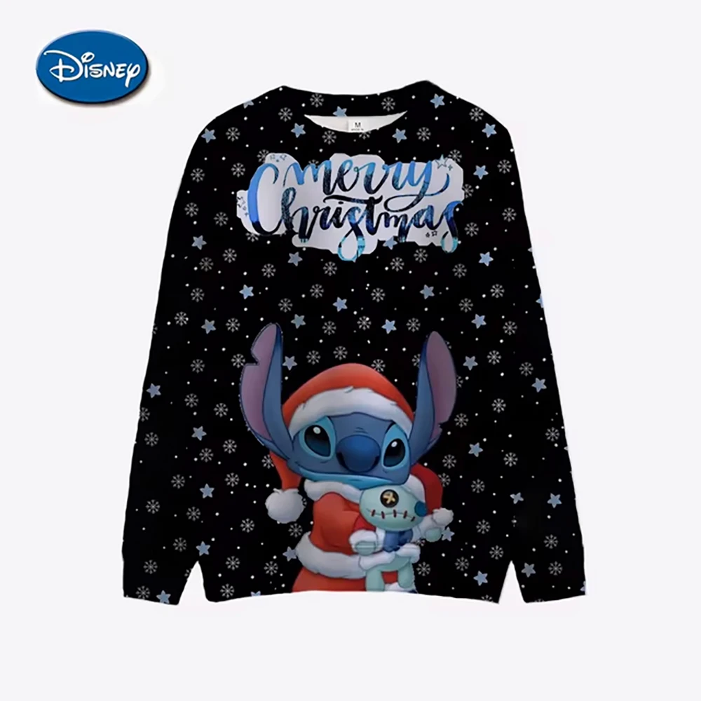 Disney Stitch Women's/Men's Christmas Hoodie Knitted Sweatshirt Round Neck Long Sleeve Shoulder Sweatshirt Top Harajuku Hoodie
Disney Stitch Women's/Men's Christmas Hoodie Knitted Sweatshirt Round Neck Long Sleeve Shoulder Sweatshirt Top Harajuku Hoodie