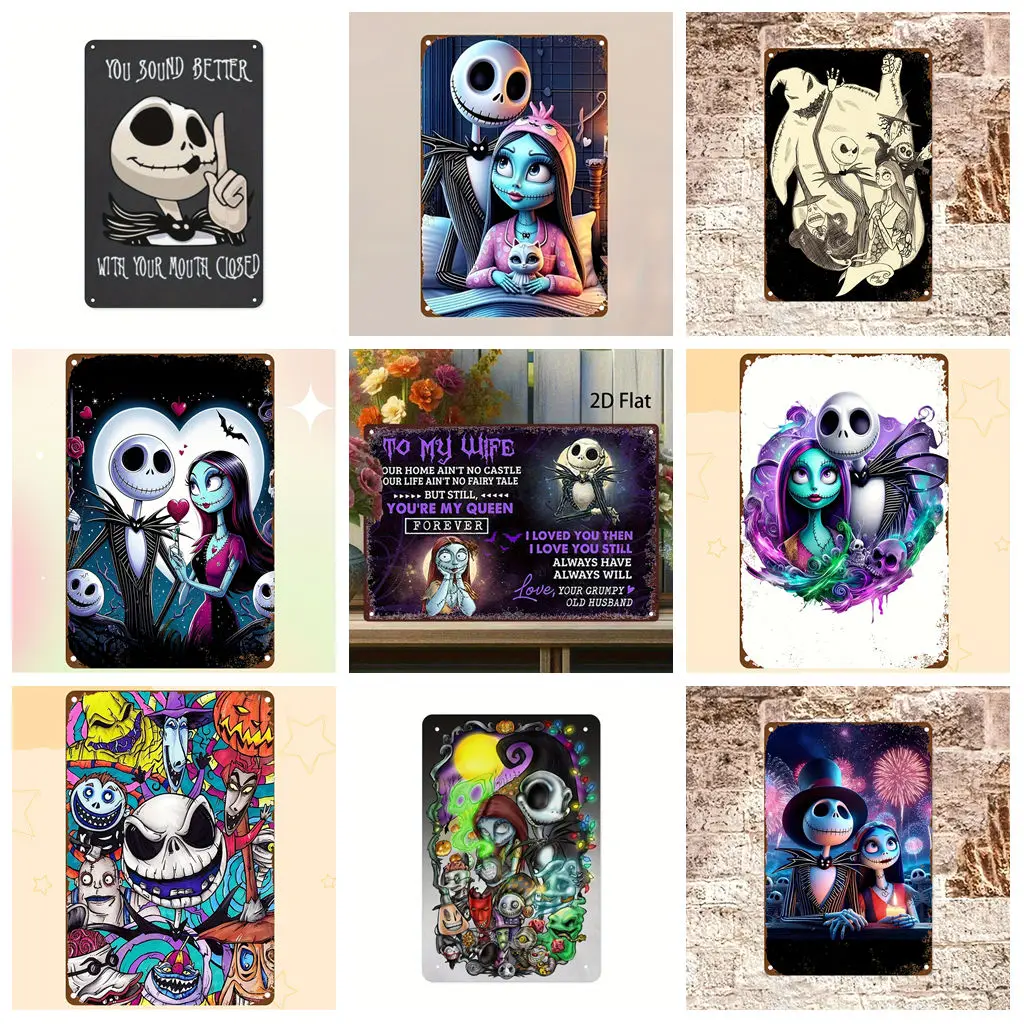 Miniso The Nightmare Before Christmas Warm Metal Tin Signs Posters Decor Retro Metal Plaque Wall Art Decor for Garage Bar 
Miniso The Nightmare Before Christmas Warm Metal Tin Signs Posters Decor Retro Metal Plaque Wall Art Decor for Garage Bar