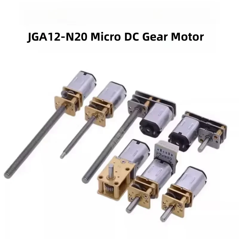 3V5V6V12V JGA12-N20 Threaded Rod Inversion M3x34/55mm 1812-N20 Micro DC Gear Motor Metal Gear For Smart Eectronic Lock DIY Model
3V5V6V12V JGA12-N20 Threaded Rod Inversion M3x34/55mm 1812-N20 Micro DC Gear Motor Metal Gear For Smart Eectronic Lock DIY Model
