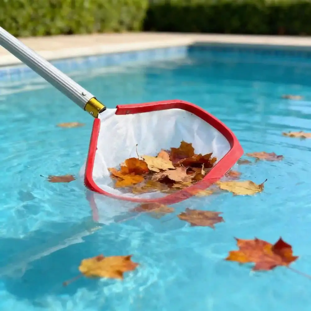 Long Reach Pool Leaf Net Pool Surface Debris Skimmer, Pool Cleaning Tool for Leaves Sand Pollen (Pole Not Included)
Long Reach Pool Leaf Net Pool Surface Debris Skimmer, Pool Cleaning Tool for Leaves Sand Pollen (Pole Not Included)