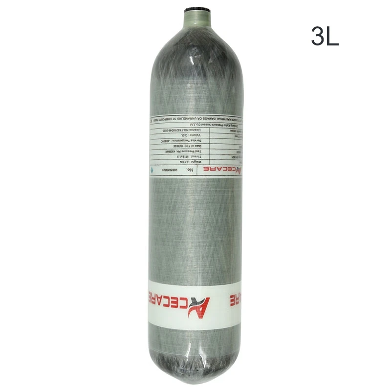 ACECARE 3L 4500Psi 300Bar 30Mpa Воздушный бак высокого давления, цилиндр из углеродного волокна, резервуар для подводного плавания, Воздушная бутылка с резьбой M18 * 1,5
ACECARE 3L 4500Psi 300Bar 30Mpa Воздушный бак высокого давления, цилиндр из углеродного волокна, резервуар для подводного плавания, Воздушная бутылка с резьбой M18 * 1,5