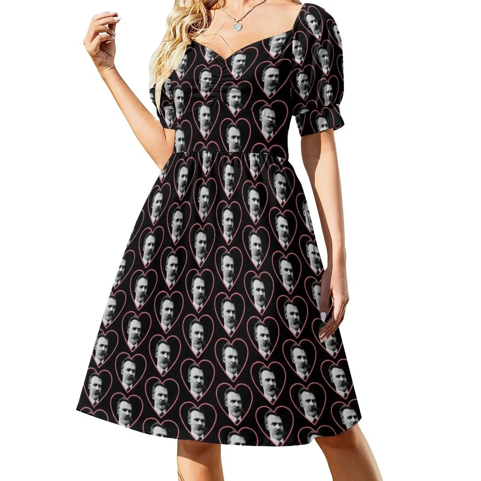 I Heart Nietzsche Short-Sleeved Dress birthday dress for women luxury 2025 birthday dresses for women
I Heart Nietzsche Short-Sleeved Dress birthday dress for women luxury 2025 birthday dresses for women