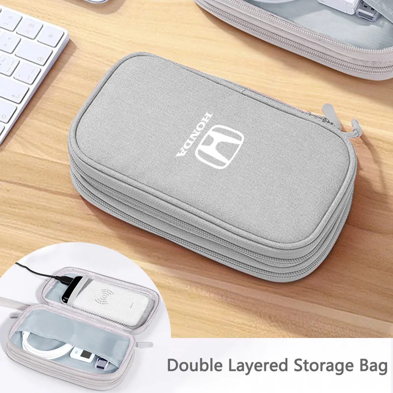 New Car Travel Storage Bag Key Driver's License Gadget Card Pouch For Honda Civic xrv hrv crv brv City Accord Fit Jazz Insight
New Car Travel Storage Bag Key Driver's License Gadget Card Pouch For Honda Civic xrv hrv crv brv City Accord Fit Jazz Insight
