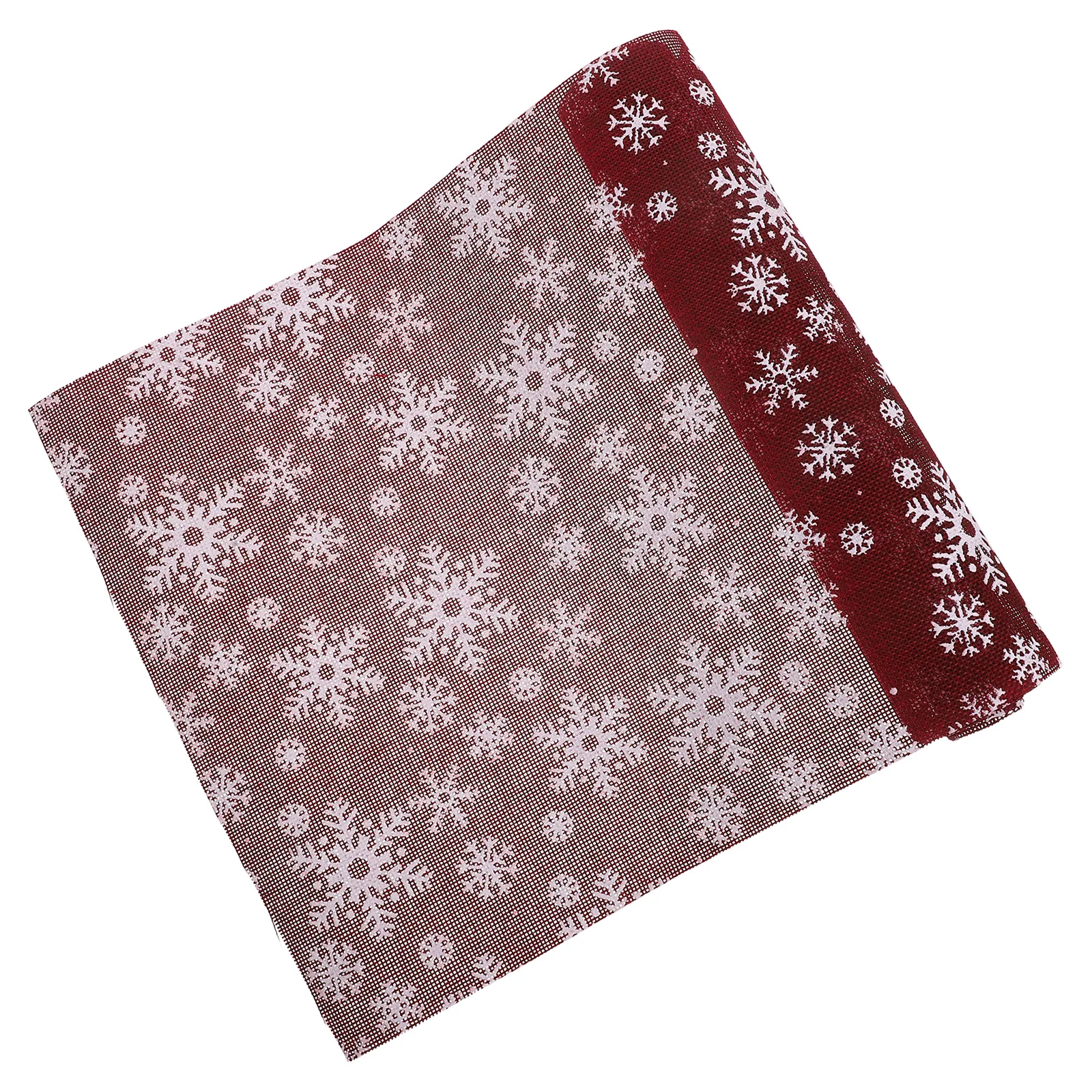 Festive Red Snowflake Table Runner 106.11X11Inch Christmas Holiday Decoration For 4-6 Seater Dining Tables Rustic Farmhouse 
Festive Red Snowflake Table Runner 106.11X11Inch Christmas Holiday Decoration For 4-6 Seater Dining Tables Rustic Farmhouse