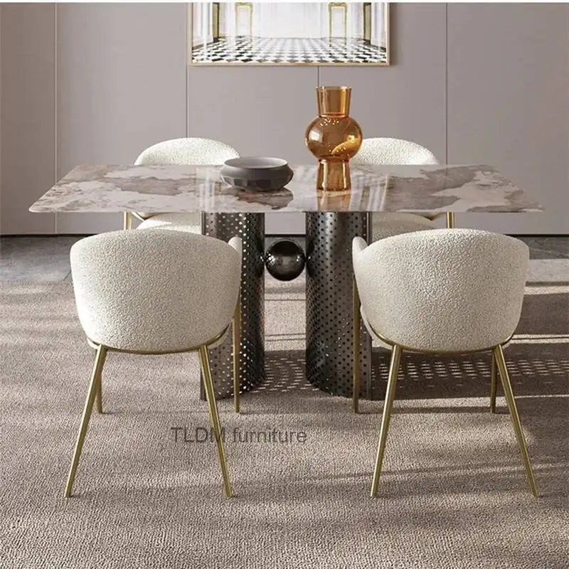 Unique and Comfortable Nordic Dining Chair Metal Party Comfortable Hotel Chair Designer Sillas De Comedor Lounge Furniture
Unique and Comfortable Nordic Dining Chair Metal Party Comfortable Hotel Chair Designer Sillas De Comedor Lounge Furniture