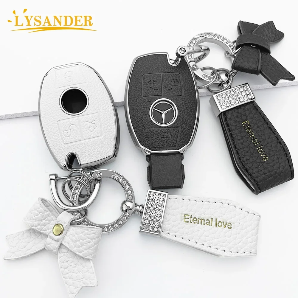 New Fiber Leather Car Key Case Cover Fob for Mercedes Benz W203 W204 W211 W212 W164 W166 W220 W221 W230 W231 W172 W218 W639 W447
New Fiber Leather Car Key Case Cover Fob for Mercedes Benz W203 W204 W211 W212 W164 W166 W220 W221 W230 W231 W172 W218 W639 W447