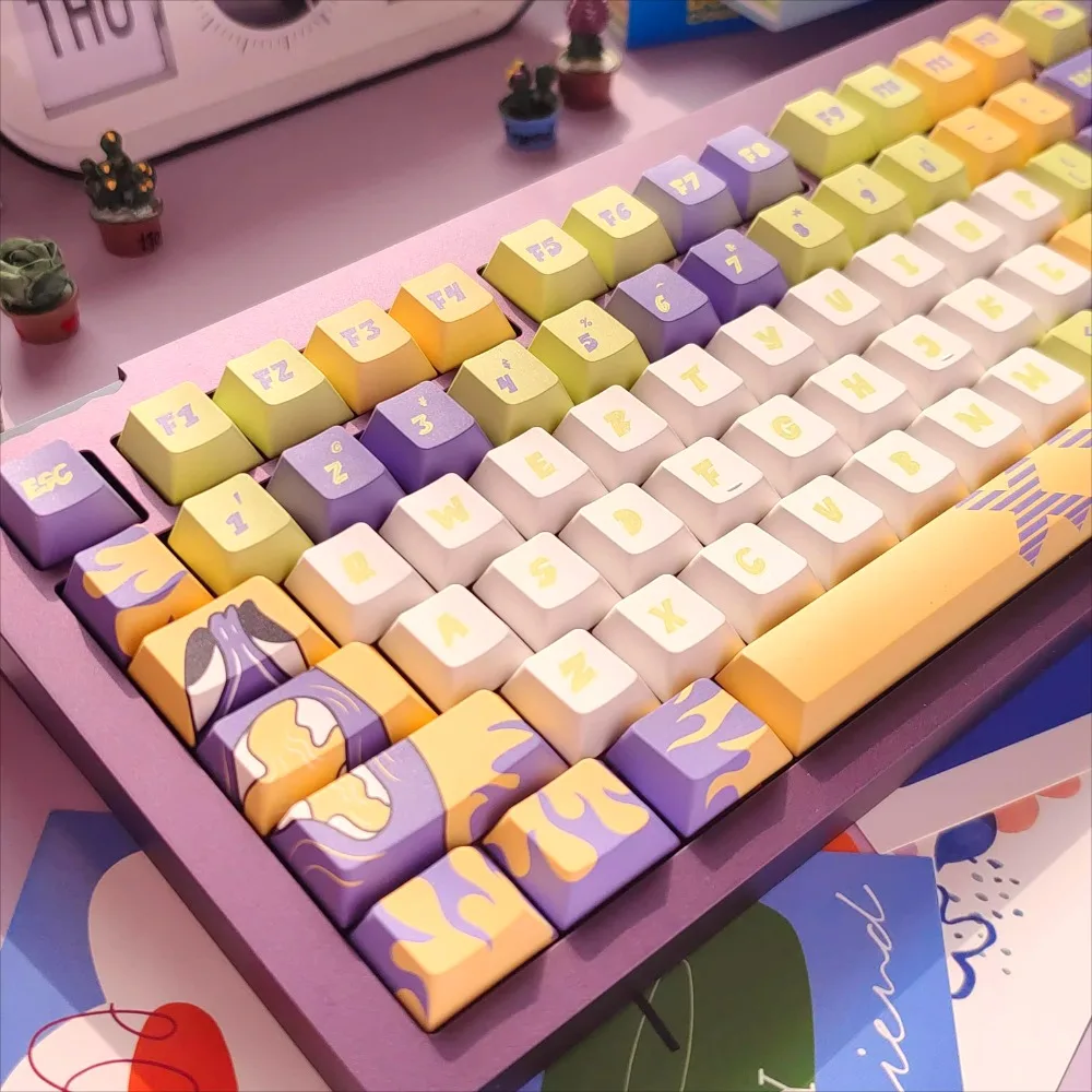 Monster invasion theme keycaps Original/QX3 highly adaptable wooting Orlong tarantula and other mechanical keyboards
Monster invasion theme keycaps Original/QX3 highly adaptable wooting Orlong tarantula and other mechanical keyboards