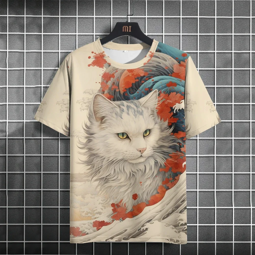 Japanese Ukiyoe Style Cat Graphic Men T-Shirts 3D Print Anime Tee Men Women Short Sleeve Harajuku T shirt Fashion Men's Clothing
Japanese Ukiyoe Style Cat Graphic Men T-Shirts 3D Print Anime Tee Men Women Short Sleeve Harajuku T shirt Fashion Men's Clothing