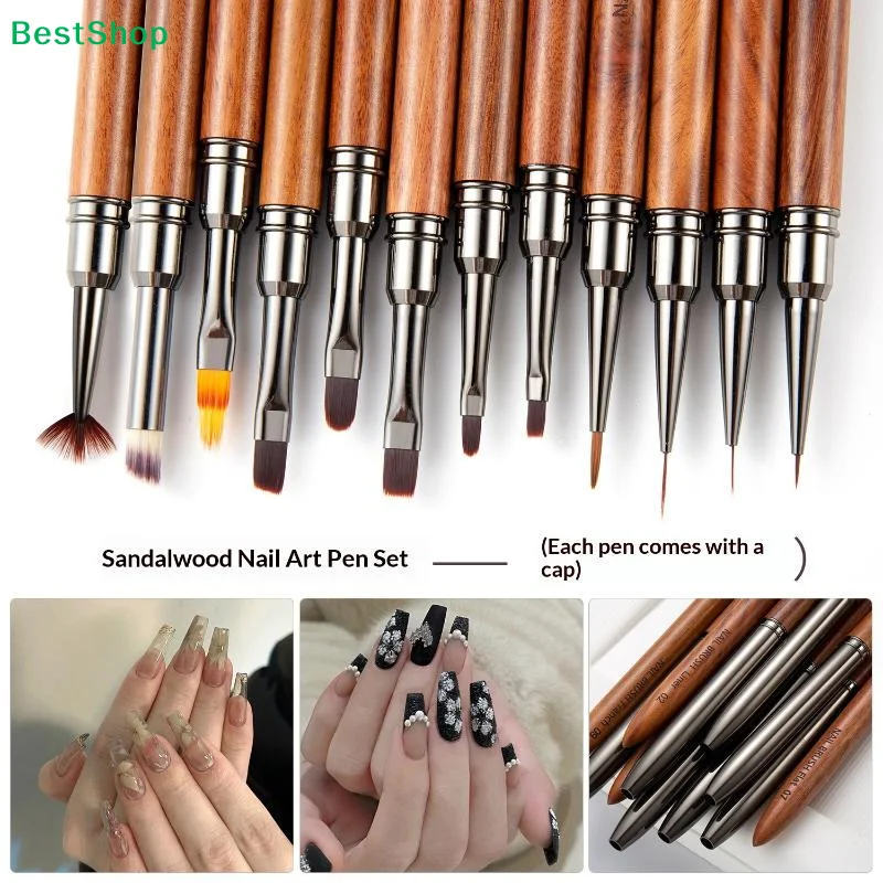 〔HB〕Nail Art Liner Brush Detail Brush Wood Handle Drawing Painting Pen UV Gel Extension Carving Pen Manicure Tool
〔HB〕Nail Art Liner Brush Detail Brush Wood Handle Drawing Painting Pen UV Gel Extension Carving Pen Manicure Tool