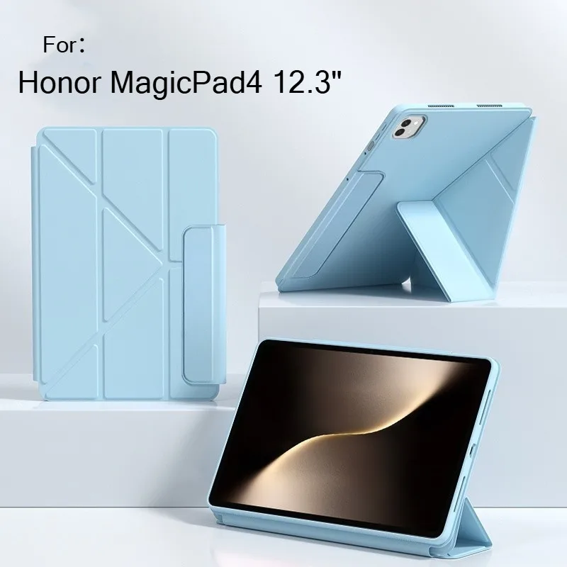 Support Multi Angle Smart Case for Honor MagicPad 4 12.3 2026 YLE-W09 12.3 inch Stand Casing
Support Multi Angle Smart Case for Honor MagicPad 4 12.3 2026 YLE-W09 12.3 inch Stand Casing