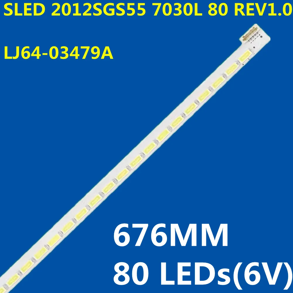 2PCS LED Backlight Strip For SLED 2012SGS55 7030L 80 REV1.0 LJ64-03479A 55PFL5537 55PFL5527 55PFL5507K/12 55PFL5507M LTA550HW03
2PCS LED Backlight Strip For SLED 2012SGS55 7030L 80 REV1.0 LJ64-03479A 55PFL5537 55PFL5527 55PFL5507K/12 55PFL5507M LTA550HW03