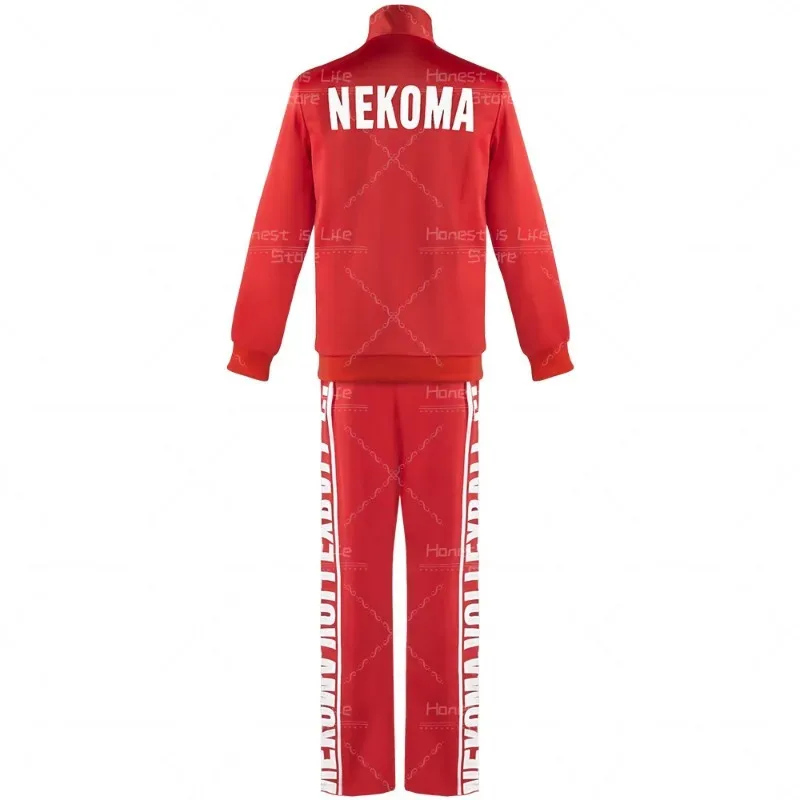 Japanese Anime Cosplay Costume Suit Haikyu Nekoma Men Red School Uniform Kozume Kenma Role Jacket pants Volleyball Sportswearx;2
Japanese Anime Cosplay Costume Suit Haikyu Nekoma Men Red School Uniform Kozume Kenma Role Jacket pants Volleyball Sportswearx;2