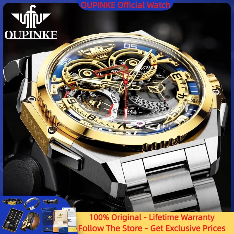 OUPINKE 3266 Original Men Watch High end Hollow Italian Designer Collaboration Men Watch Luxury Brand Automatic Mechanical Watch 
OUPINKE 3266 Original Men Watch High end Hollow Italian Designer Collaboration Men Watch Luxury Brand Automatic Mechanical Watch