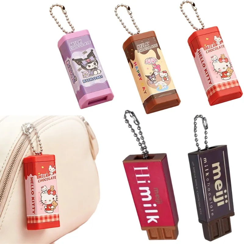 New Simulation Chocolate Kuromi Stress Relief Toy, Bendable & Squeeze Sound, Cute Keychain Pendant, Novelty Creative Gift
New Simulation Chocolate Kuromi Stress Relief Toy, Bendable & Squeeze Sound, Cute Keychain Pendant, Novelty Creative Gift