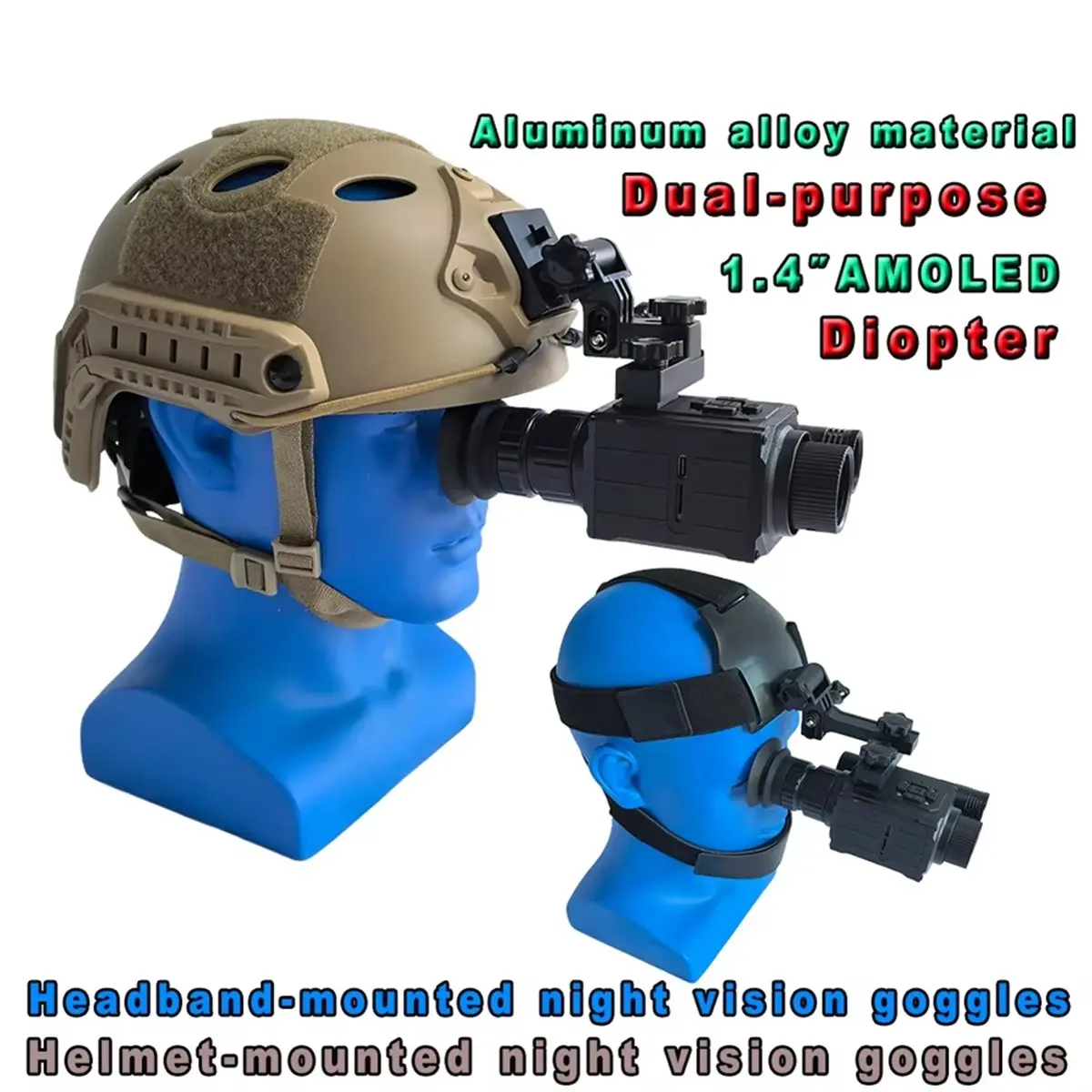 A72U NK006 Head Mounted Telescope Camera 850nm/940nm Infrared Night Vision Helmet Telescope for Hunting 850nm
A72U NK006 Head Mounted Telescope Camera 850nm/940nm Infrared Night Vision Helmet Telescope for Hunting 850nm