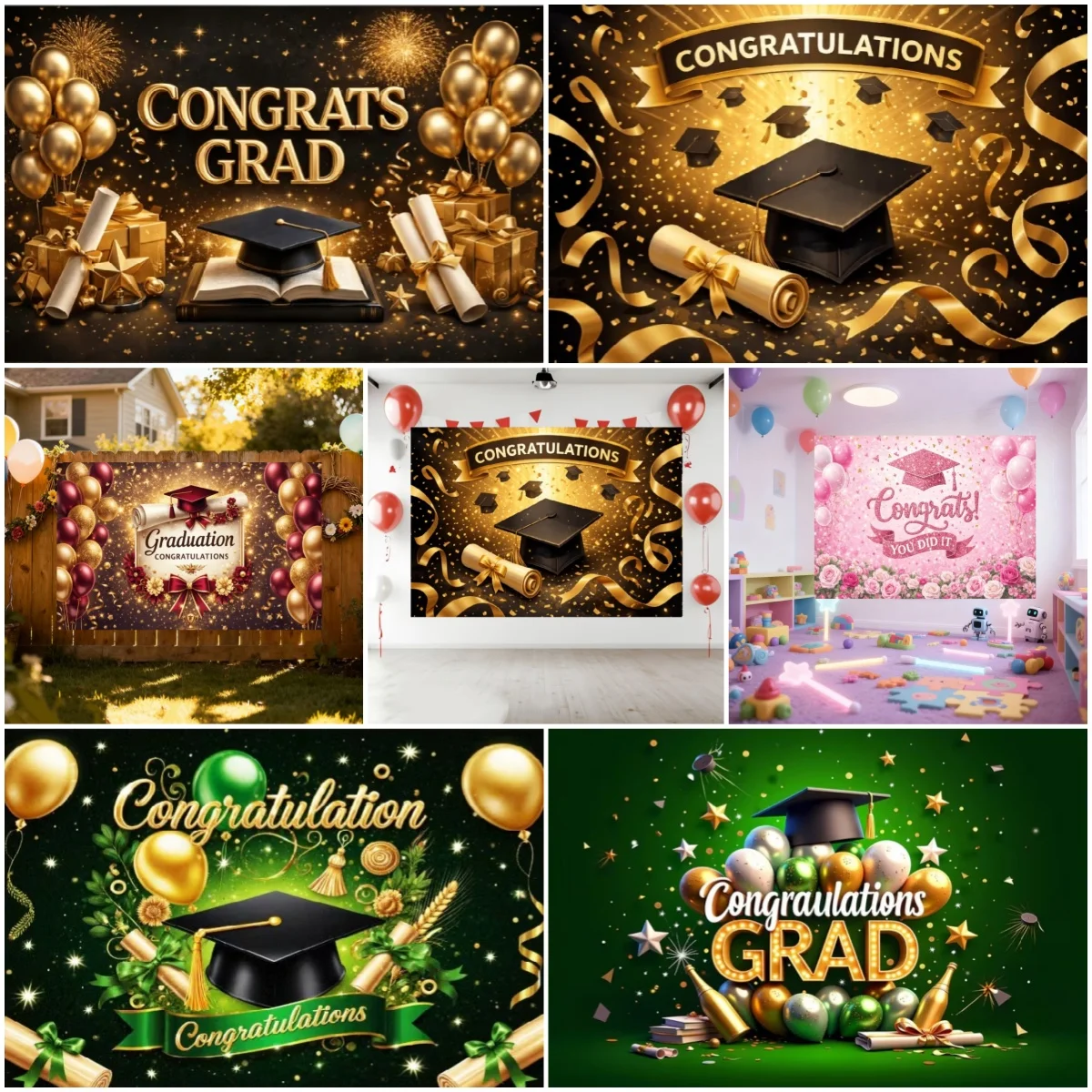 Graduation Season Party Background Celebrate Graduation Party Decoration Bachelor Balloons Banner Photography Backdrop Supplies
Graduation Season Party Background Celebrate Graduation Party Decoration Bachelor Balloons Banner Photography Backdrop Supplies