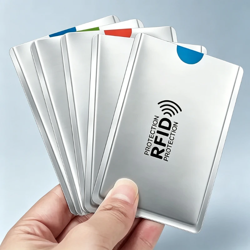2-50Pcs RFID Blocking Card Sleeves, Anti Theft Credit Debit Bank Card Protector Covers Card Holder Skin Cases
2-50Pcs RFID Blocking Card Sleeves, Anti Theft Credit Debit Bank Card Protector Covers Card Holder Skin Cases
