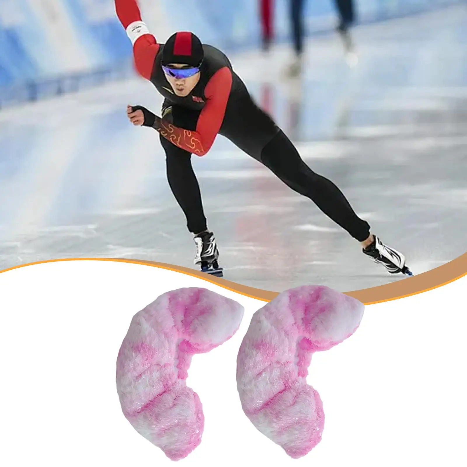 Protective Plushie Ice Skate Covers Soft Guard for Figure Skating Blade Storage Adult Skates Pink
Protective Plushie Ice Skate Covers Soft Guard for Figure Skating Blade Storage Adult Skates Pink