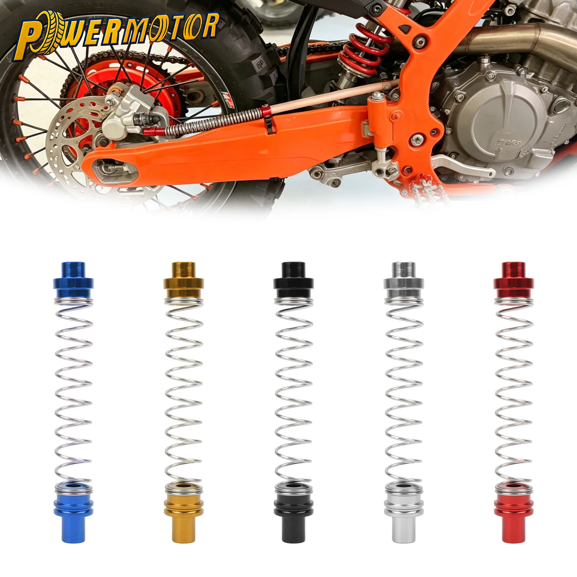 Universal Motorcycle Stainless Steel Retractable Brake Return Spring for Kawasaki Yamaha Honda BMW KTM Vespa Aprilia Triumph
Universal Motorcycle Stainless Steel Retractable Brake Return Spring for Kawasaki Yamaha Honda BMW KTM Vespa Aprilia Triumph