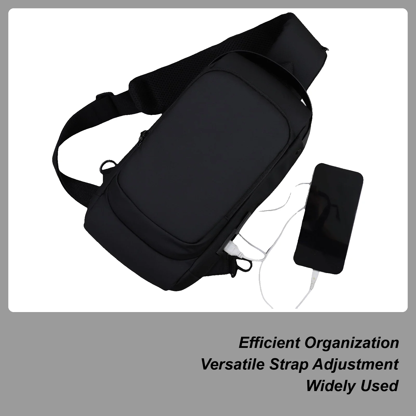 Sling Bag For Men Anti-theft Shoulder Bag Travel Anti-theft Pack With USB Charging Port Large Capacity Shoulder Daypack For
Sling Bag For Men Anti-theft Shoulder Bag Travel Anti-theft Pack With USB Charging Port Large Capacity Shoulder Daypack For