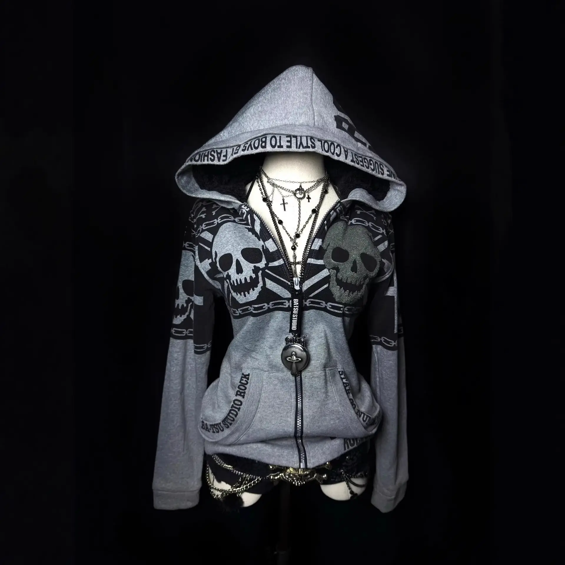 2026 High Street Harajuku Zip Up Hoodie Women Sexy Slim Waist Hooded Cardigan Sweatshirt
2026 High Street Harajuku Zip Up Hoodie Women Sexy Slim Waist Hooded Cardigan Sweatshirt