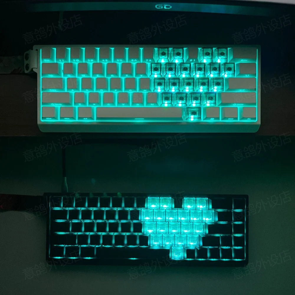 21-key Love Keycap Transparent Crystal PC Cherry Keycap Suitable for Mx Switch Wooting Mechanical Keyboard
21-key Love Keycap Transparent Crystal PC Cherry Keycap Suitable for Mx Switch Wooting Mechanical Keyboard