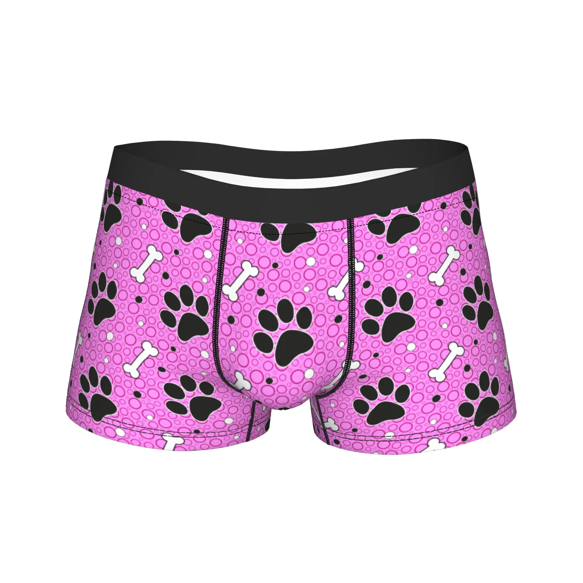 Men Dog Paw Print and Bone Long Underwear Humor Boxer Briefs Shorts Panties Male Breathable Underpants M-XXL
Men Dog Paw Print and Bone Long Underwear Humor Boxer Briefs Shorts Panties Male Breathable Underpants M-XXL