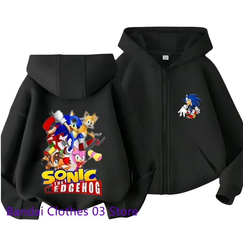 2-12 Y Boys Girls Anime Sonic Lightning Kids Zipper Hoodie Cartoon Print Autumn/Winter Long-sleeved Sweatshirt Casual Jacket Top
2-12 Y Boys Girls Anime Sonic Lightning Kids Zipper Hoodie Cartoon Print Autumn/Winter Long-sleeved Sweatshirt Casual Jacket Top