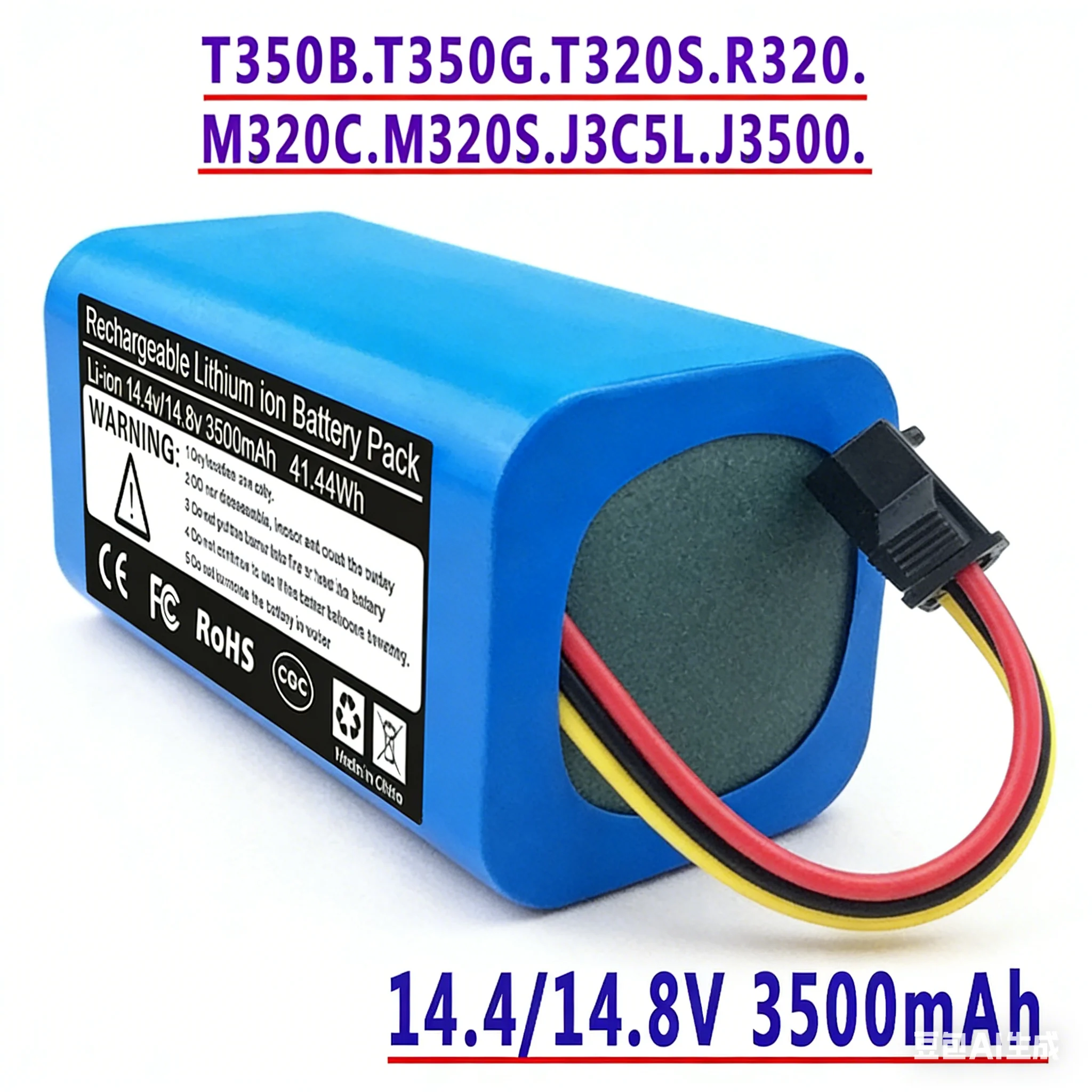 For Haier T350B.T350G.T320S.M320C.M320S.R320.QT35B.J3C5LJ3500.lithium ion spare parts 18650, 14.4 V/14.8 V, new
For Haier T350B.T350G.T320S.M320C.M320S.R320.QT35B.J3C5LJ3500.lithium ion spare parts 18650, 14.4 V/14.8 V, new