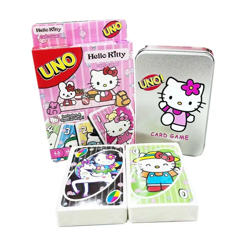 Uno Популярная карточная игра Sanrio Kt Cat Высокий внешний вид Связывание игры Вечеринка Настольная игра Карточная вечеринка
Uno Популярная карточная игра Sanrio Kt Cat Высокий внешний вид Связывание игры Вечеринка Настольная игра Карточная вечеринка