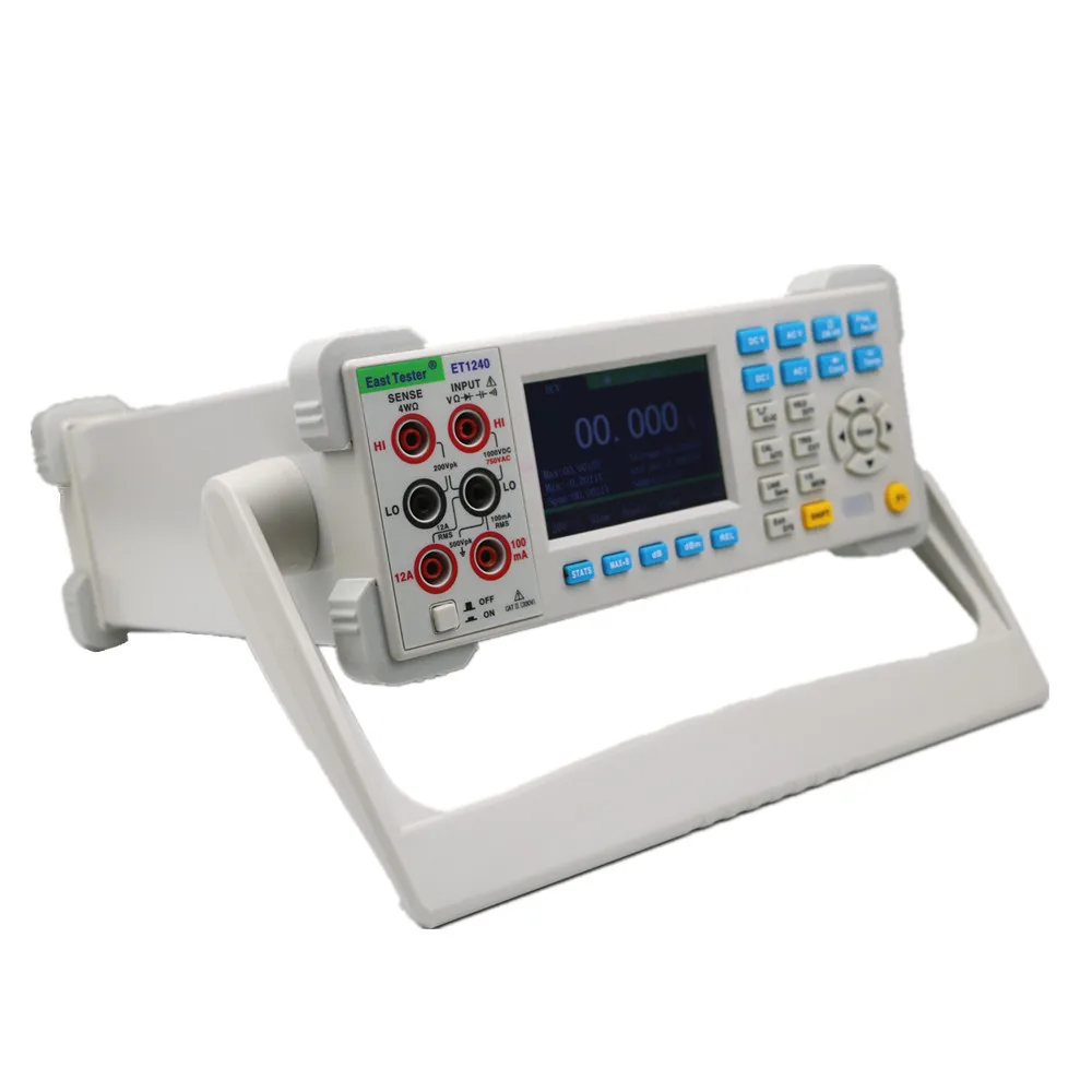 ET1240 Professionele Elektronische Bench Testen Meter Multimeter Met Multimeter Leads
ET1240 Professionele Elektronische Bench Testen Meter Multimeter Met Multimeter Leads