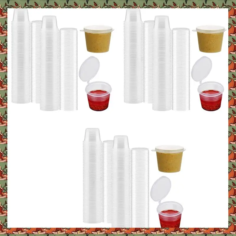 ABLQ 300X1Oz круглые контейнеры для еды с крышками, шарнирные горшки для соуса, многоразовые чашки для желе, маленькие горшки для гастрономов, рестораны
ABLQ 300X1Oz круглые контейнеры для еды с крышками, шарнирные горшки для соуса, многоразовые чашки для желе, маленькие горшки для гастрономов, рестораны