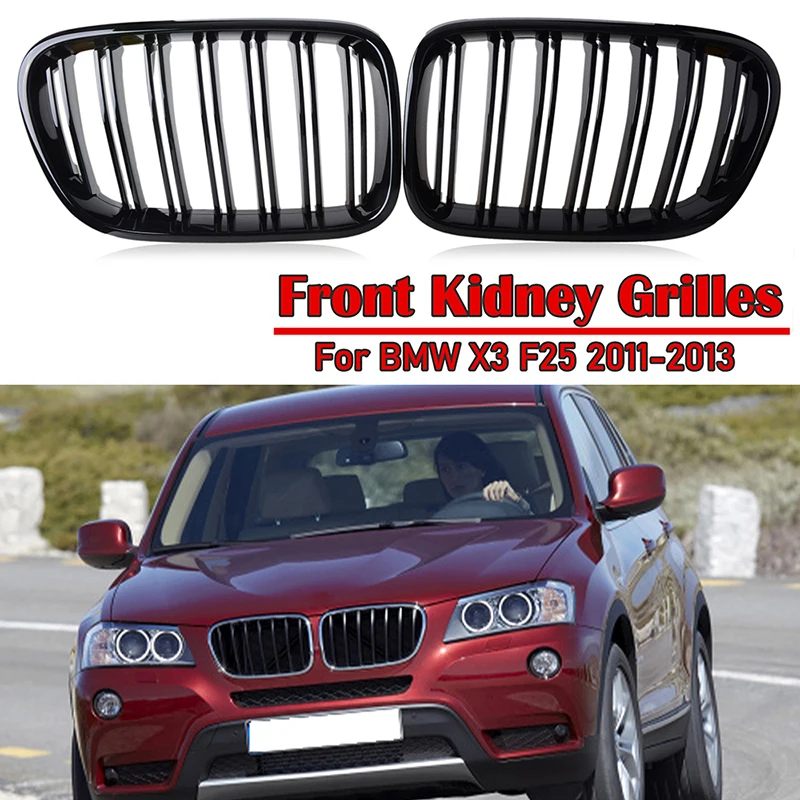 Kidney Grille Bumper Black Racing Front Air Inlet Grill Fit For BMW X3 F25 2010-2014 Car Accessories Replacement Part
Kidney Grille Bumper Black Racing Front Air Inlet Grill Fit For BMW X3 F25 2010-2014 Car Accessories Replacement Part