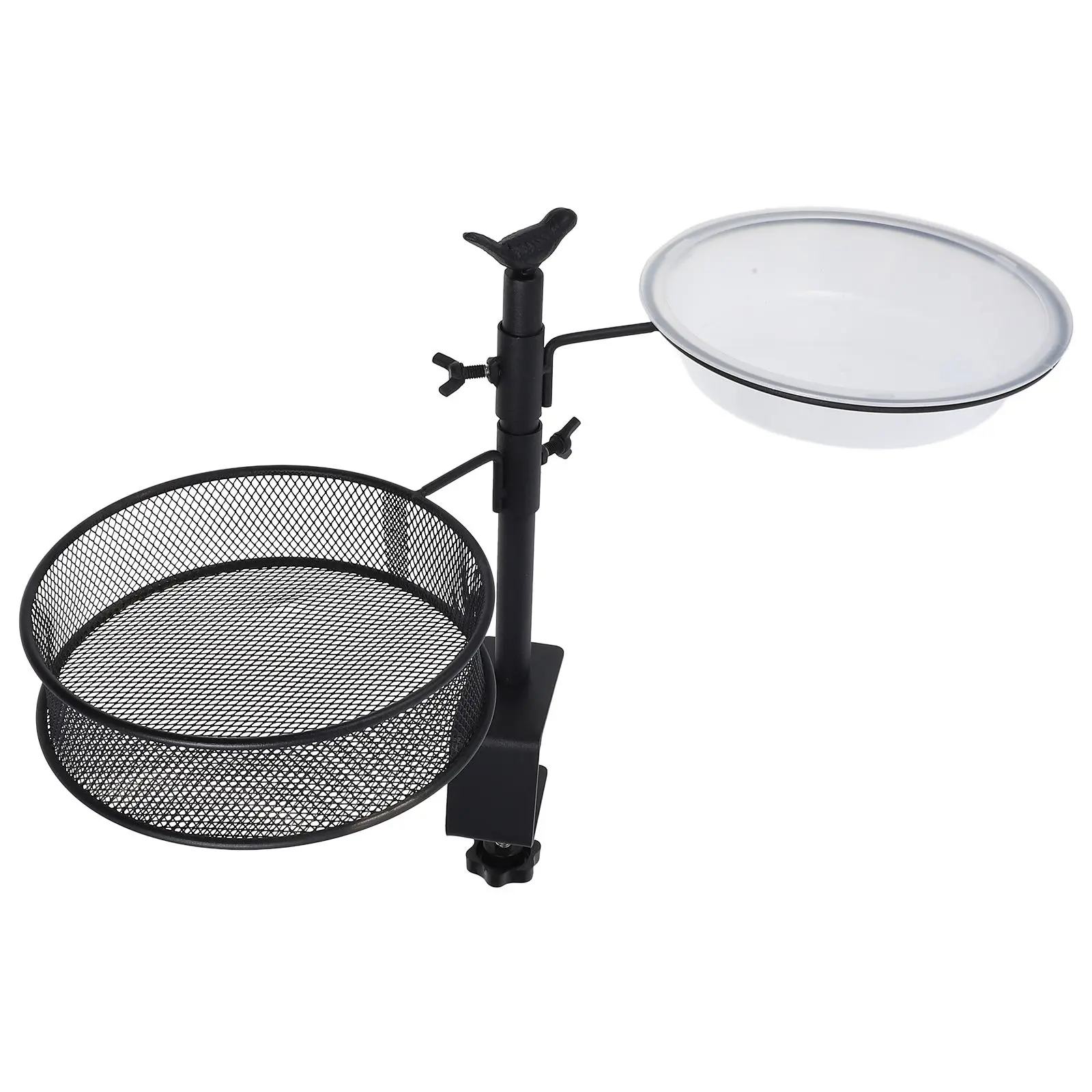 Birdbath House Feeder Platform Deck Tray Balcony Railing Pole Black Holder Hanger
Birdbath House Feeder Platform Deck Tray Balcony Railing Pole Black Holder Hanger