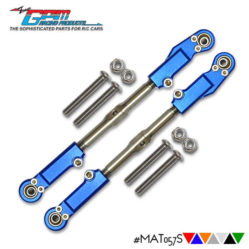GPM Aluminum+Stainless Steel Rear Upper Arm Tie Rod For ARRMA 1/8 4Wd Talion 6S
GPM Aluminum+Stainless Steel Rear Upper Arm Tie Rod For ARRMA 1/8 4Wd Talion 6S
