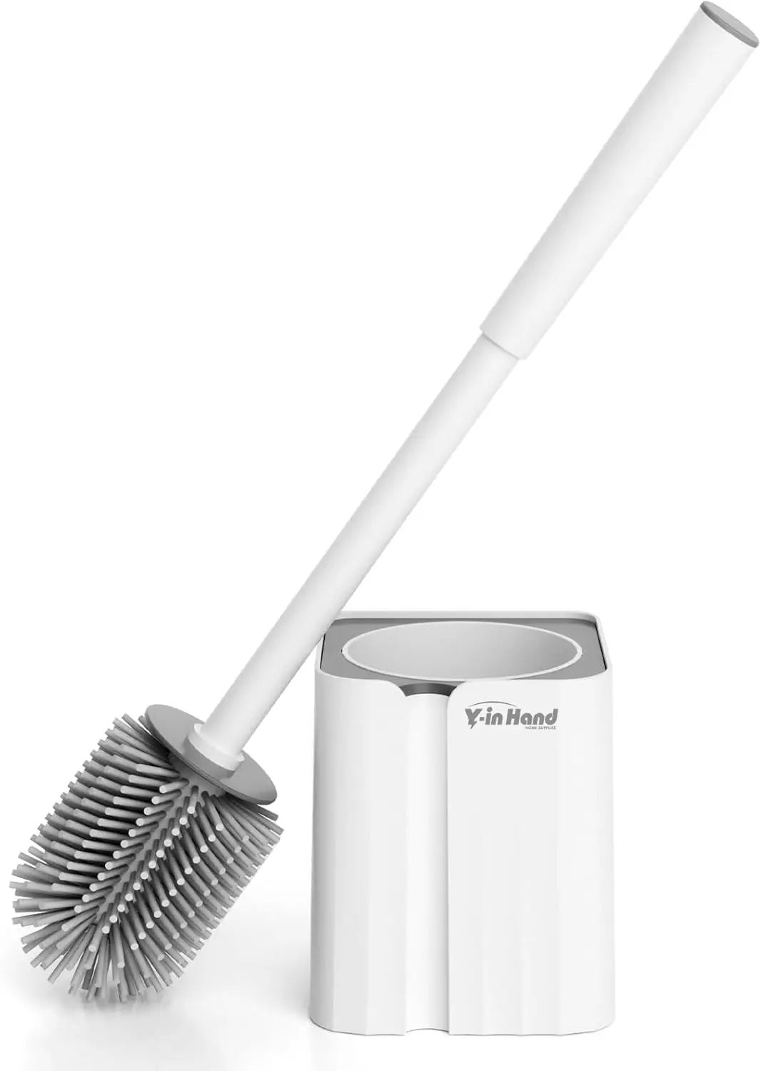 Silicone Toilet Brush & Holder Set, Wall Mountable, Drip-Proof, Compact for RV, Deep Cleaning, White
Silicone Toilet Brush & Holder Set, Wall Mountable, Drip-Proof, Compact for RV, Deep Cleaning, White